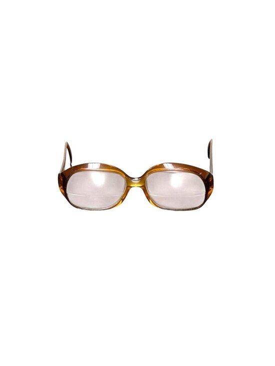 PLAYBOY Other - 1970s Playboy 1024 Eyeglasses Frame Germany Honey Amber color